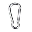 Refined Carabiner Clip Keychain