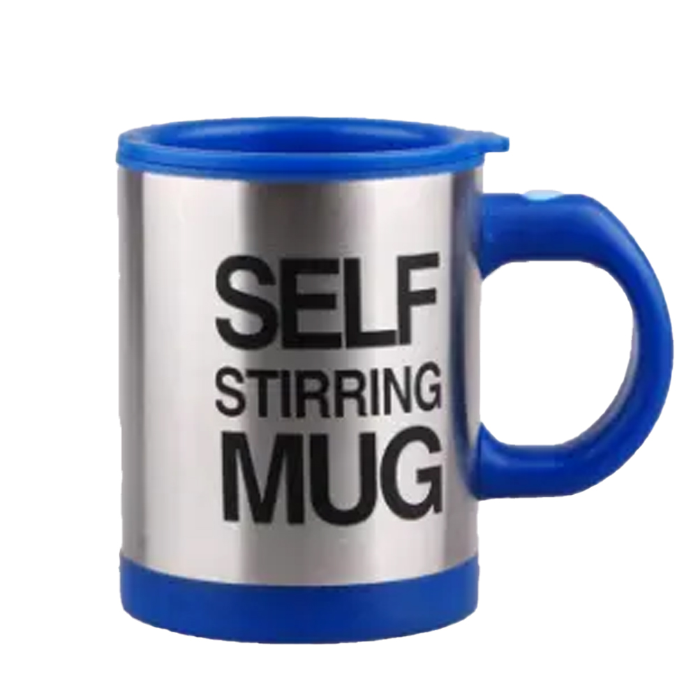 BlendMaster Self-Stirring Stainless Steel coffee mug 13.5 Oz