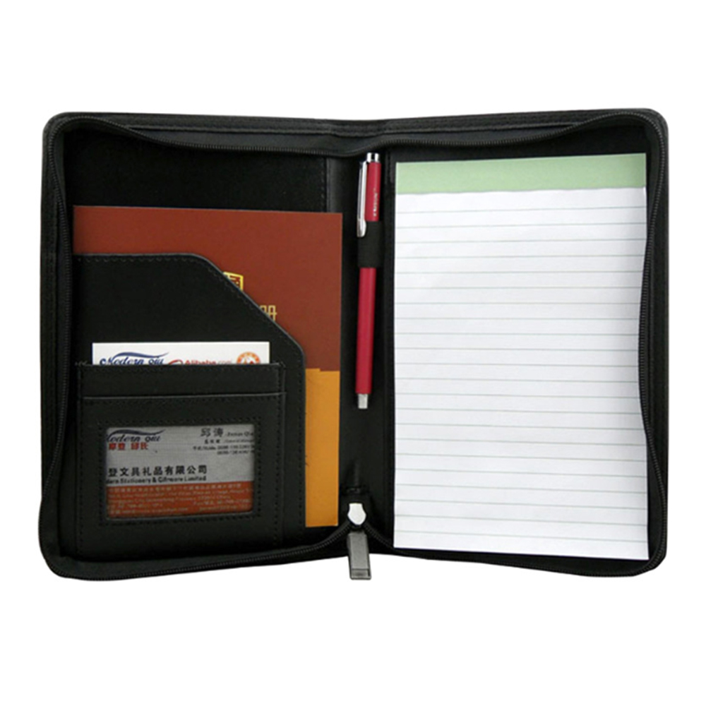 Burbank Junior Padfolio With Zipper Closure