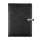 Dante Powerfolio - Dante Executive Leatherette Power Book - 5000 mAh, 16 GB USB Flash Drive