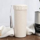 Eco-Friendly Wheat Straw Tumbler 12 Oz