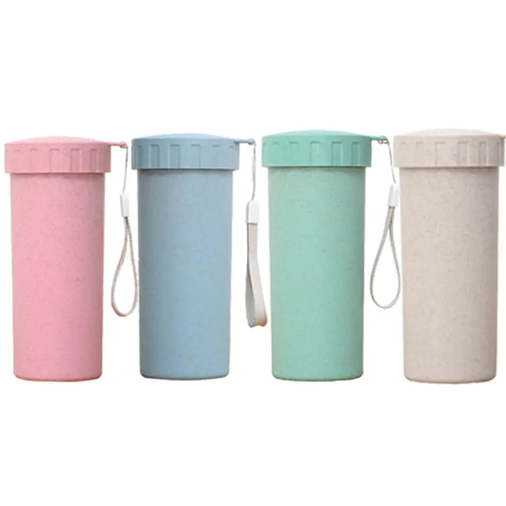 Eco-Friendly Wheat Straw Tumbler 12 Oz