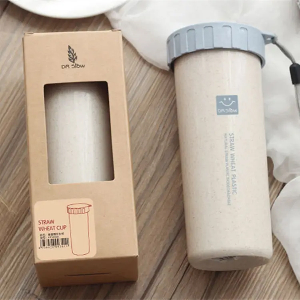 Eco-Friendly Wheat Straw Tumbler 12 Oz