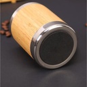 EcoMug - Double Wall Stainless Steel Bamboo Mug - 12oz