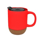 EcoMug Ceramic Travel Mug Cork Bottom - 12OZ