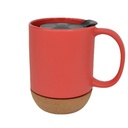 EcoMug Ceramic Travel Mug Cork Bottom - 12OZ