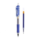 Inkflow Retractable Gel Pens With Rubber Grip