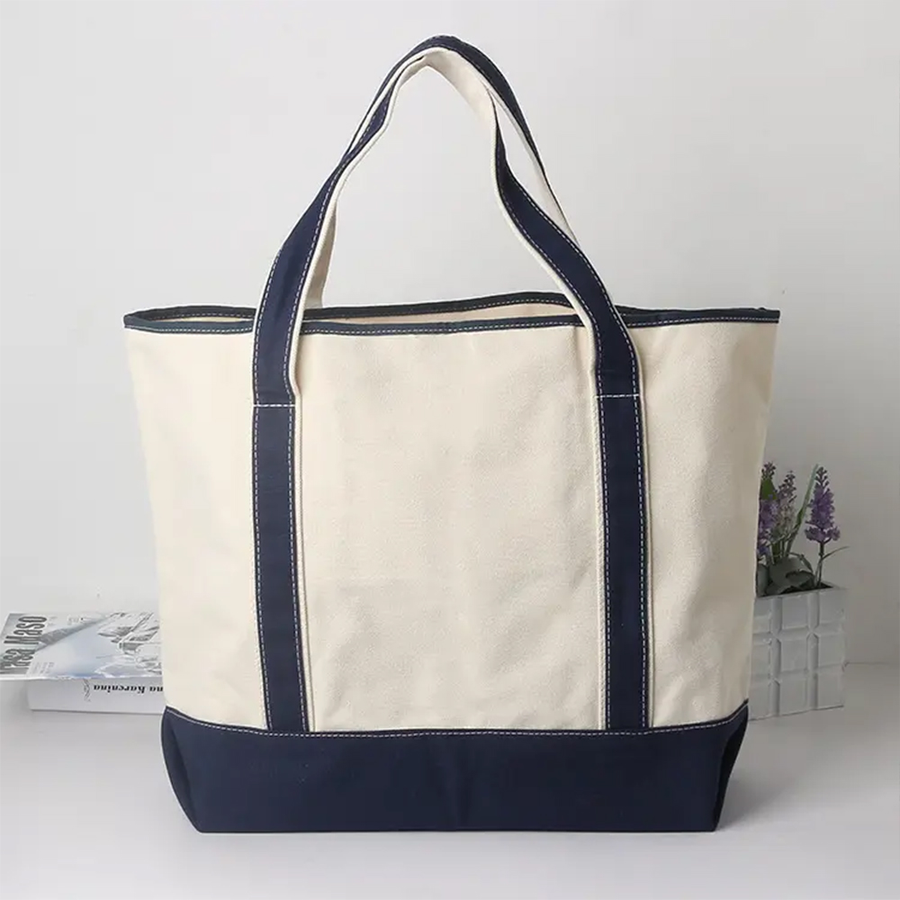 Pinnacle Embroidery Canvas Tote Bag