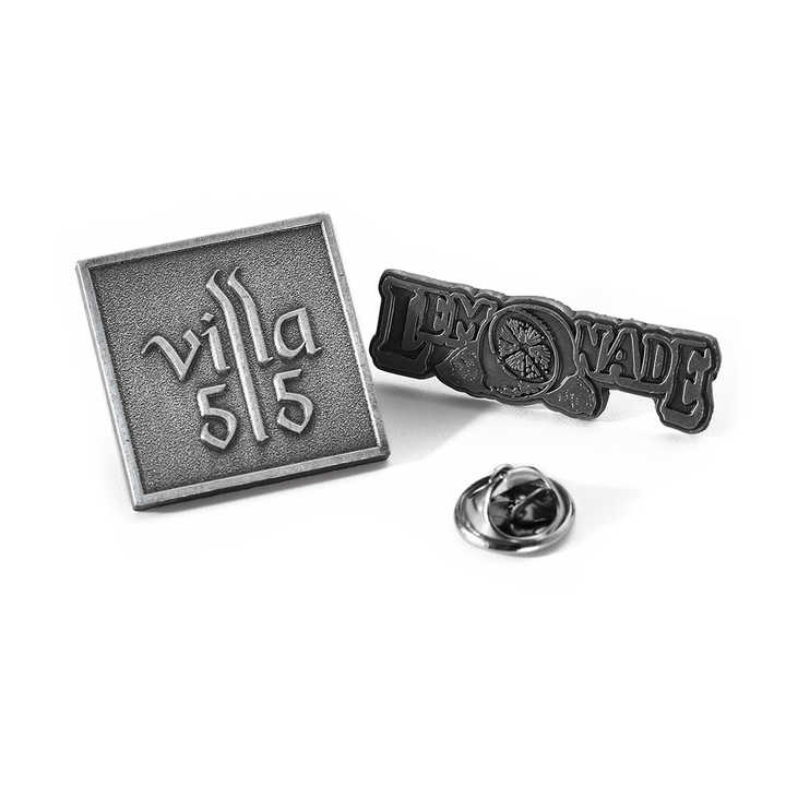 Steel Die Struck Antique Style Lapel Pin