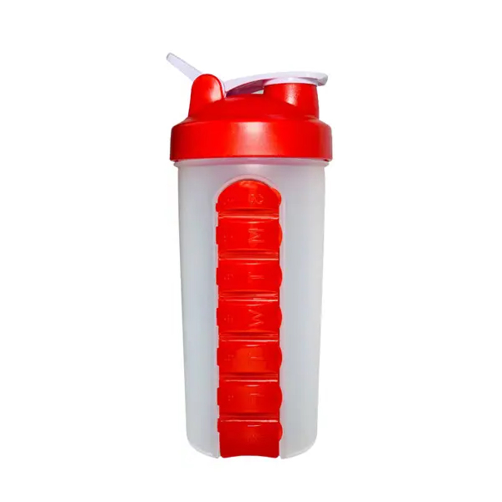 Tomatodo Water Bottle With Integrated Pill Box Case