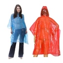 Translucent Branded Rain Poncho