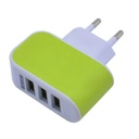 Triplecharge 3.1A LED USB Wall Charger For Mobile Phones