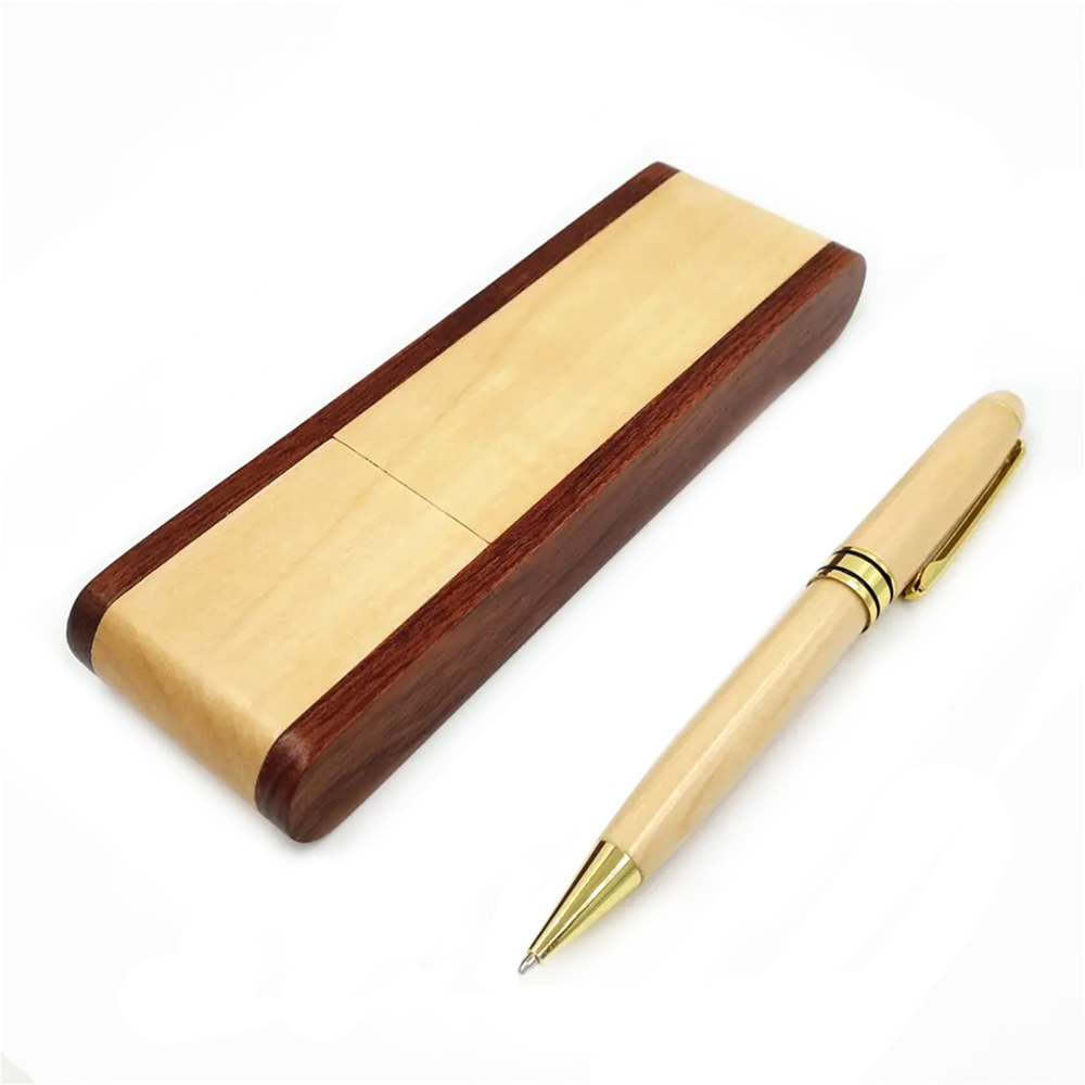 Woodland Elite Pen Collection - Woodland Elite Dual Pen & Case Gift Set