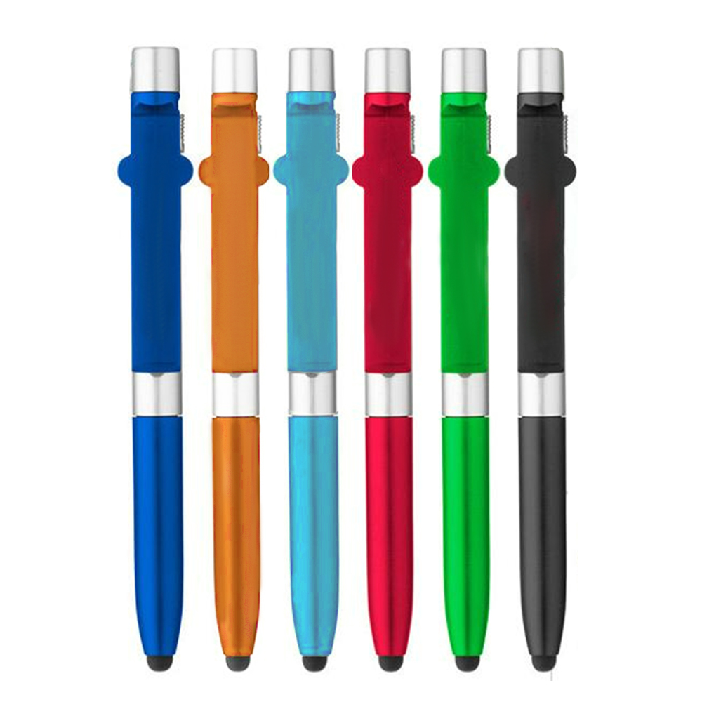 Vinci 4-in-1 Ballpoint Pen with LED Light, Phone Stand and Stylus