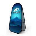 Vertical Duo-view Pop-up A-frame Banner