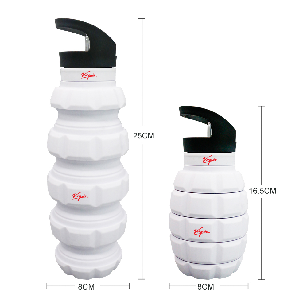 Grenade Foldable Water Bottle - 20 oz