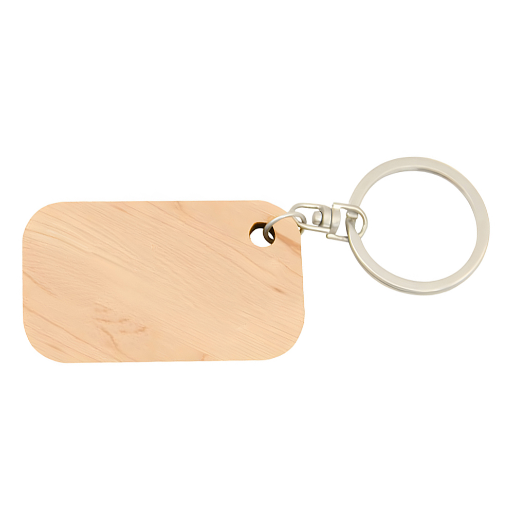 Eco Friendly Wooden Keychain. KC2227