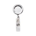 Premium Retractable Metal Round Badge Holder. BH1338