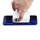 Suction Wireless Power Bank w/ Built-in Charging Cables - 5,000 mAh