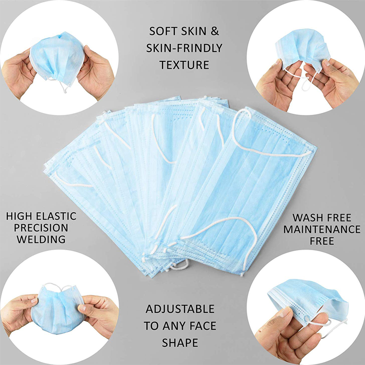 Disposable Children Size 3 Ply Face Mask