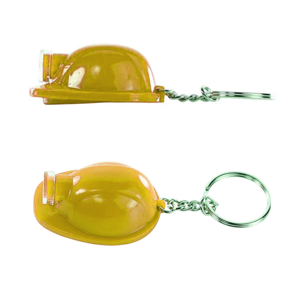 Safety Helmet Flashlight Keychain