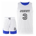 Reversible Personalized Basketball Uniform - Jersey and Shorts Set