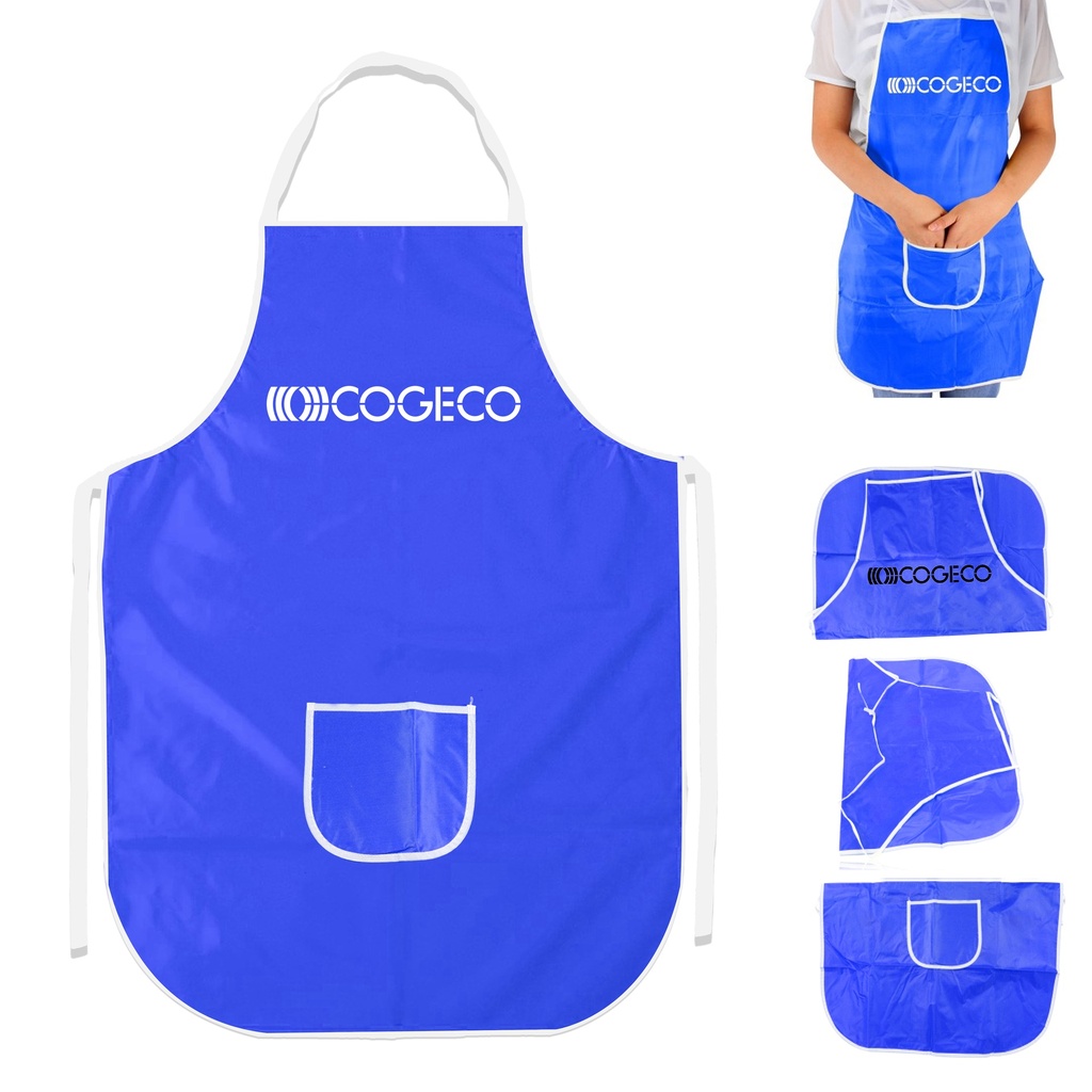 Soft Polyester Apron with Pocket. AP5785