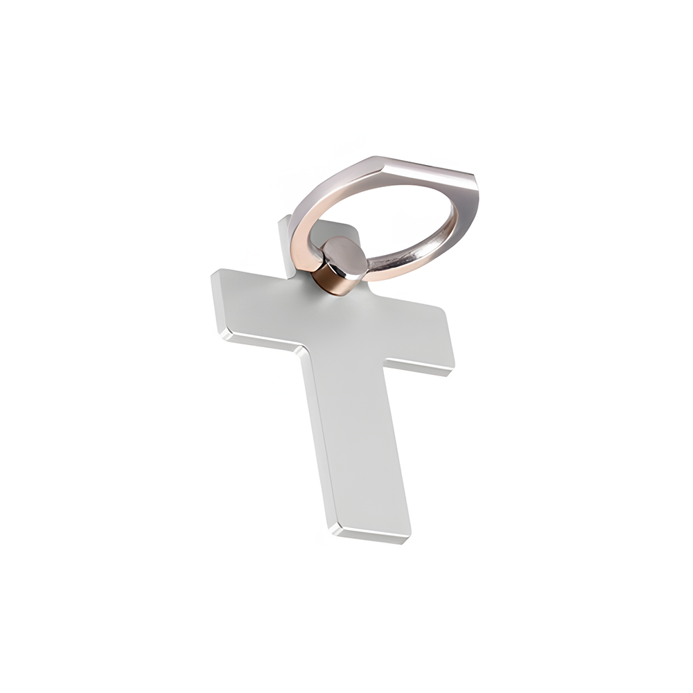 Cross Shaped - Washington Metal Adhesive Cell Phone Ring Grip Holder And Stand. PH7789