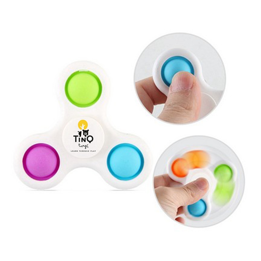 3 Bubbles Pop-it Fidget Spinner. ST7002