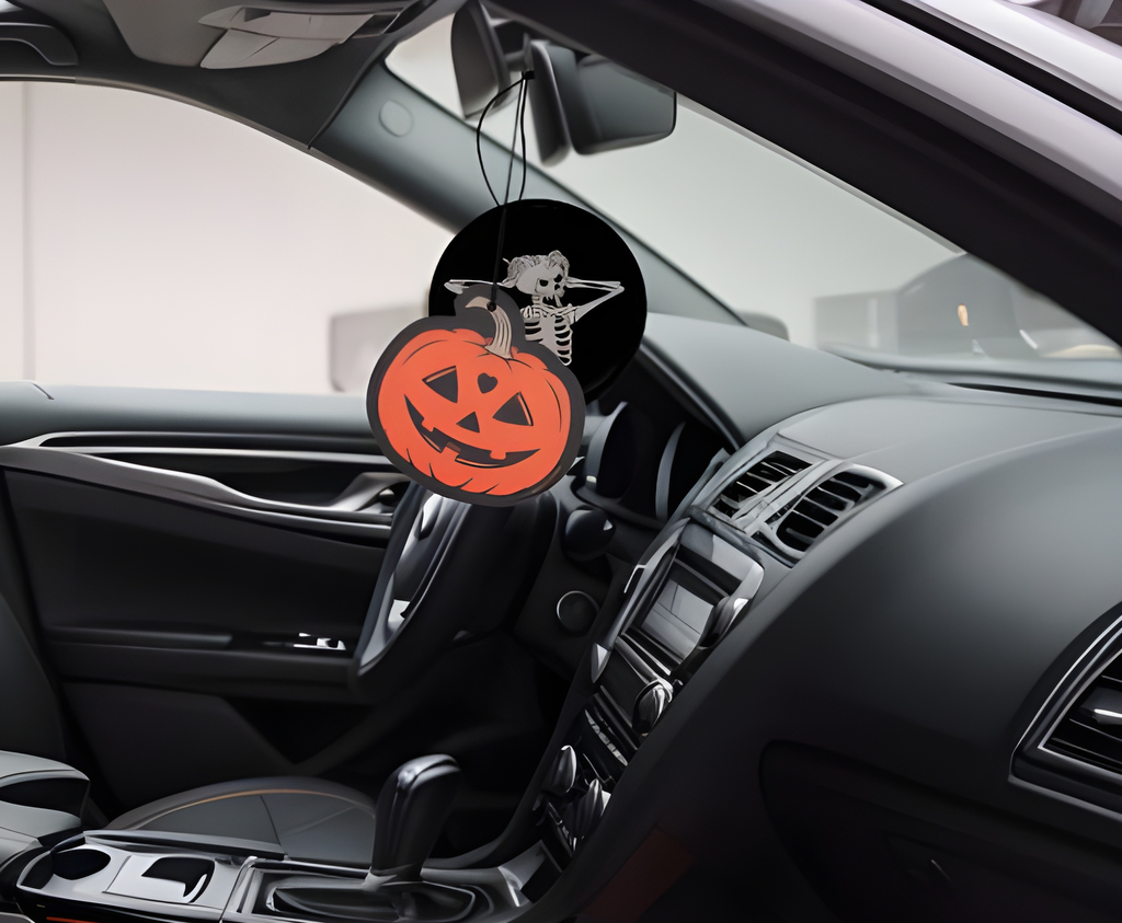 Custom Shape Car Air Freshener Halloween Edition. UB1031