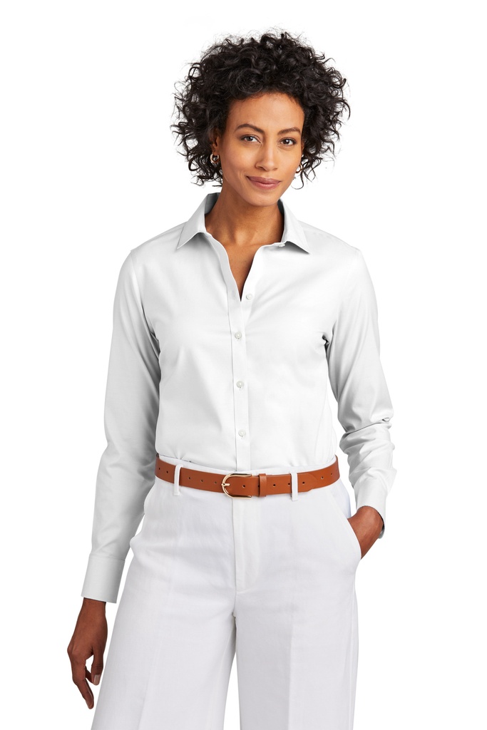 Brooks Brothers Women's Wrinkle-Free Stretch Pinpoint Shirt BB18001