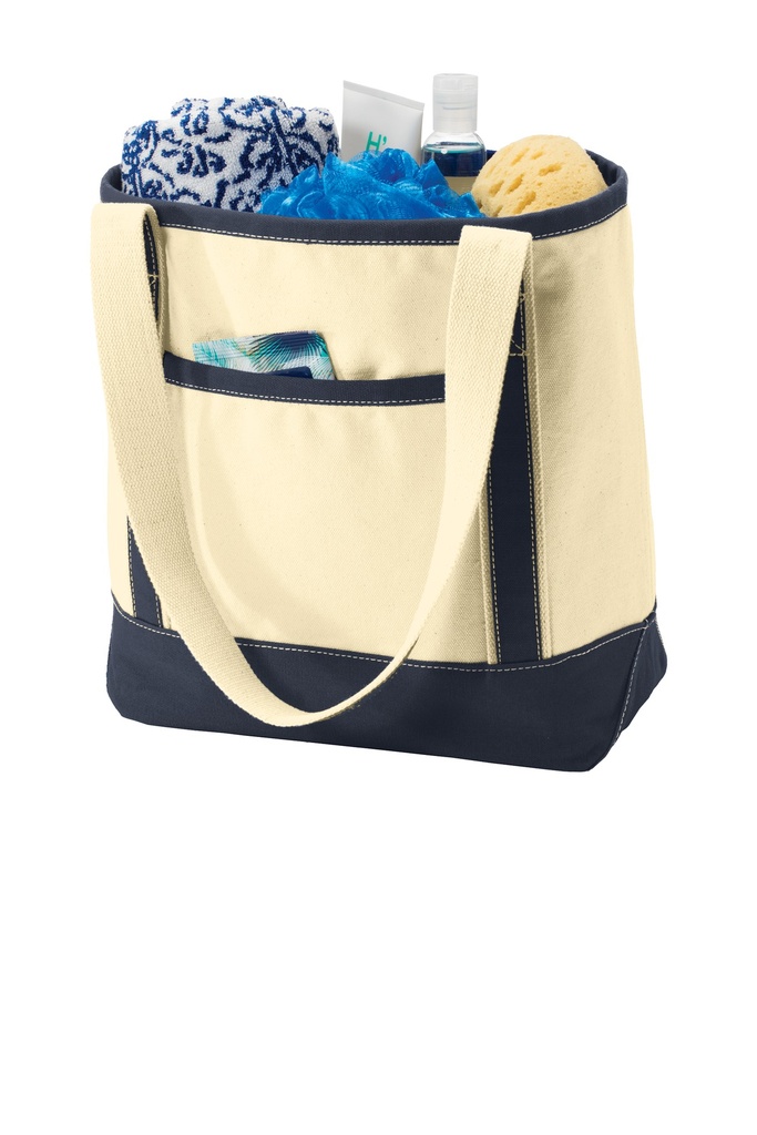 Port Authority Medium Cotton Canvas Boat Tote. BG412