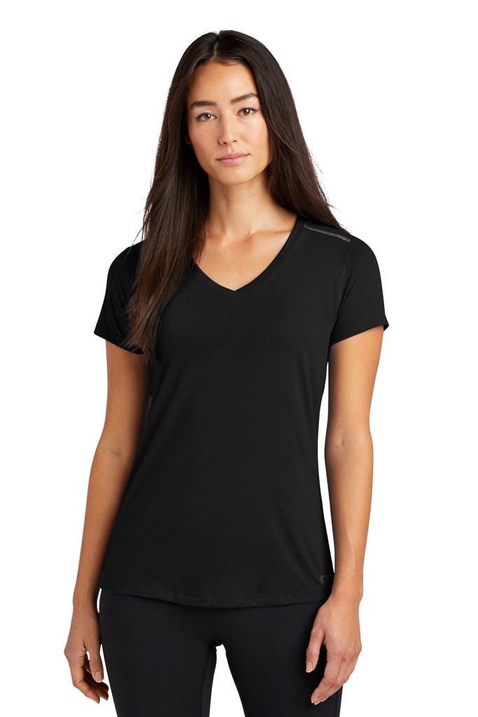 OGIO Ladies Peak V-Neck Tee. LOE337