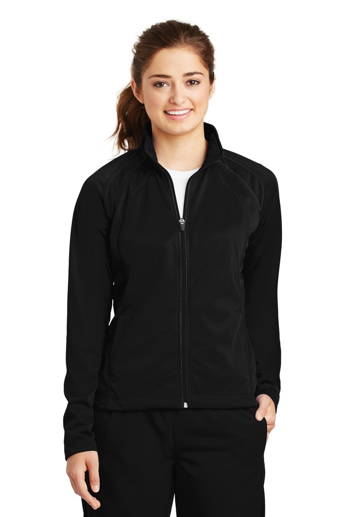 Sport-Tek Ladies Tricot Track Jacket. LST90