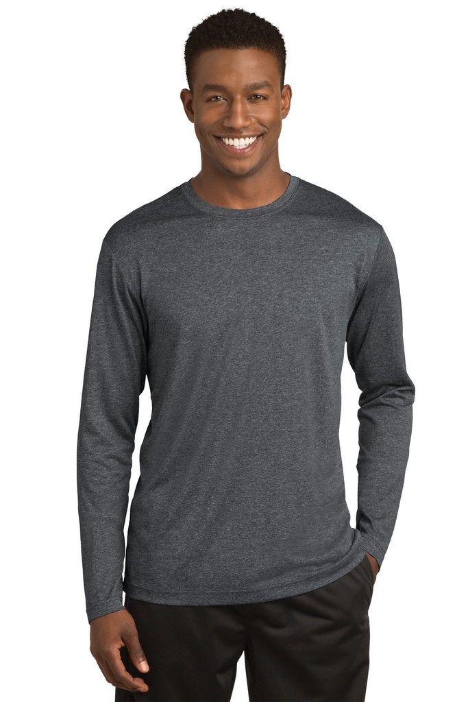 Sport-Tek Long Sleeve Heather Contender Tee. ST360LS