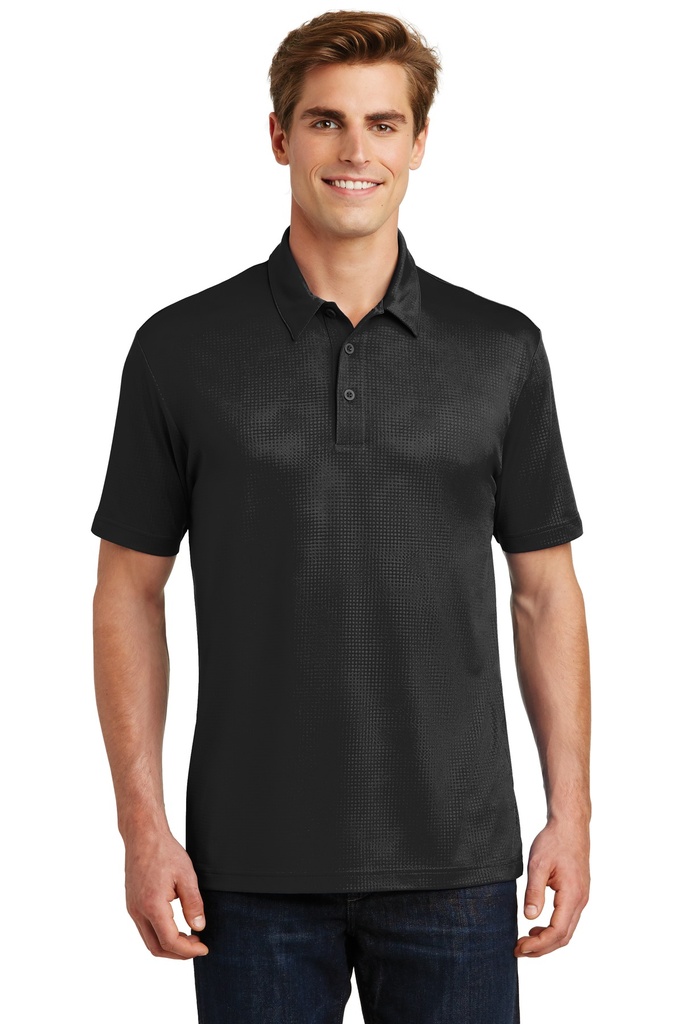 Sport-Tek Embossed PosiCharge Tough Polo . ST630