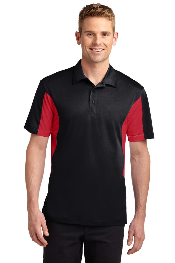 Sport-Tek Side Blocked Micropique Sport-Wick Polo. ST655