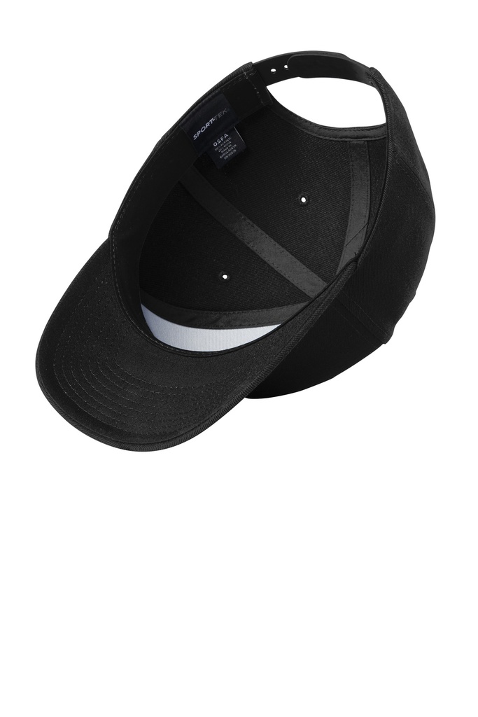 Sport-Tek Yupoong Curve Bill Snapback Cap. STC43