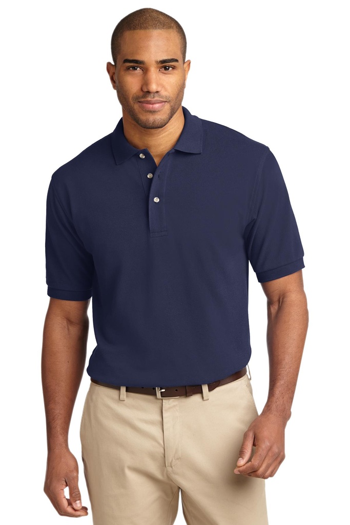 Port Authority Tall Heavyweight Cotton Pique Polo. TLK420