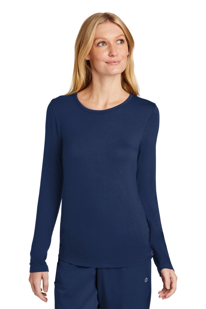 WonderWink Women's Long Sleeve Layer Tee WW4029