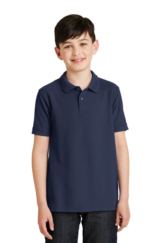 Port Authority Youth Silk Touch Polo. Y500