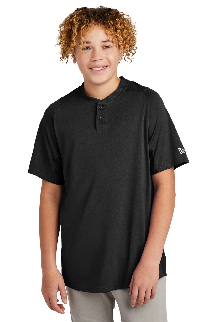 New Era Youth Diamond Era 2-Button Jersey. YNEA221