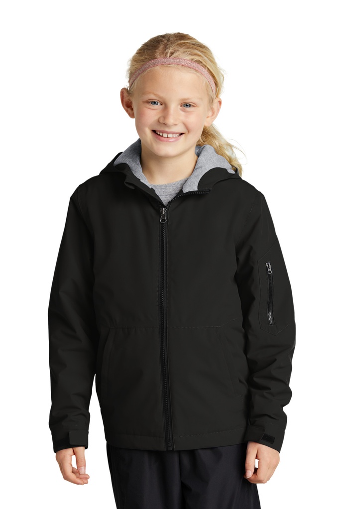 Sport-Tek Youth Waterproof Insulated Jacket YST56