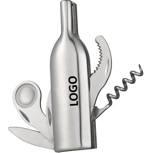 5 Function Wine Bottle Shaped Opener. BO1982