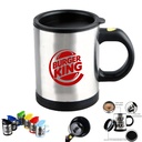 BlendMaster Self-Stirring Stainless Steel coffee mug 13.5 Oz. WB7746