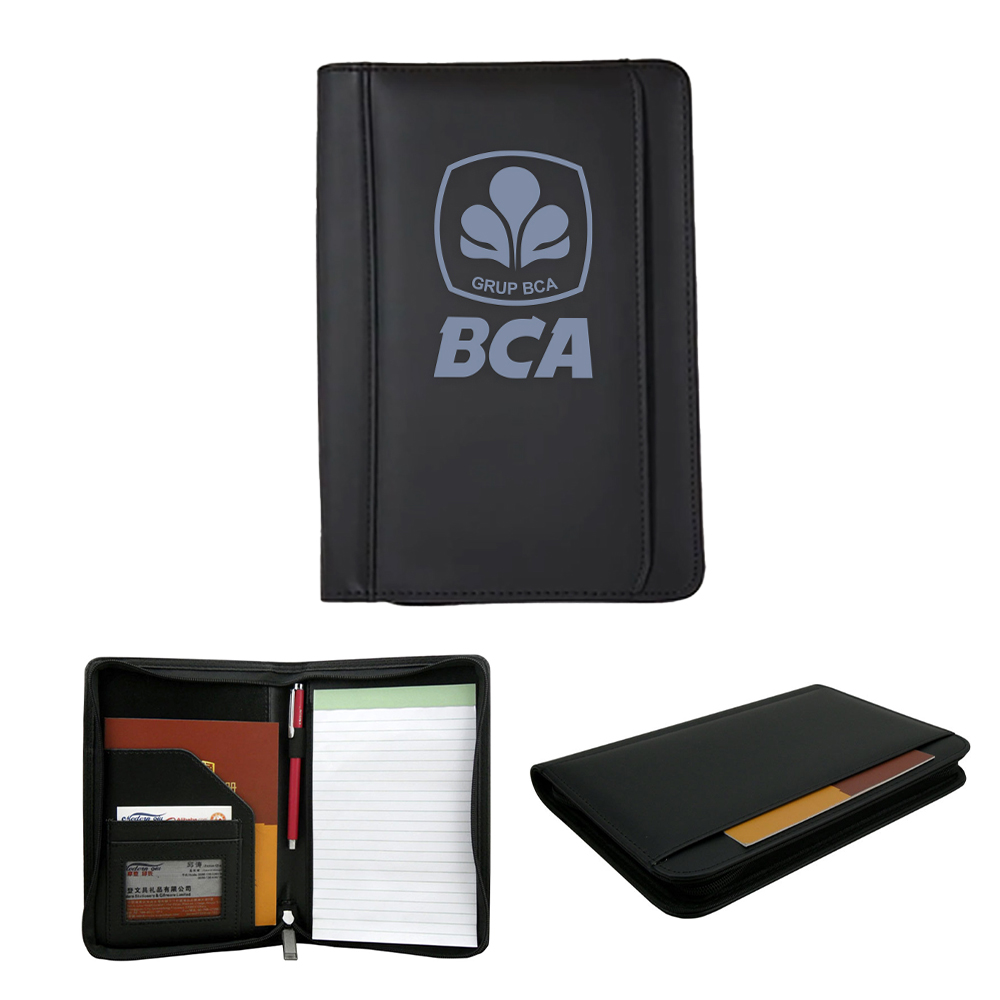 Burbank Junior Padfolio With Zipper Closure. PF9492