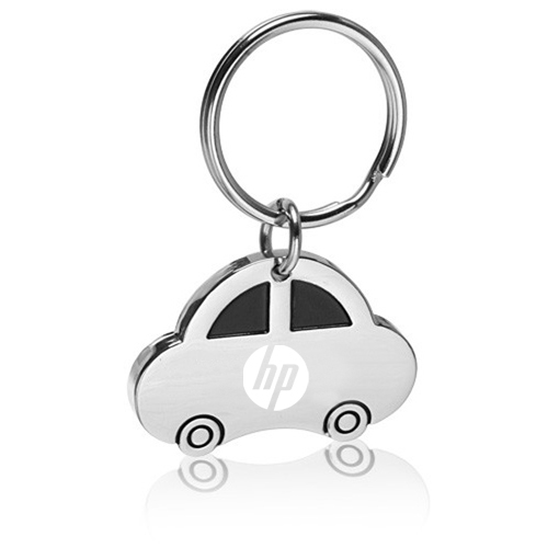 Car Shaped Metal Keychain. KC8490