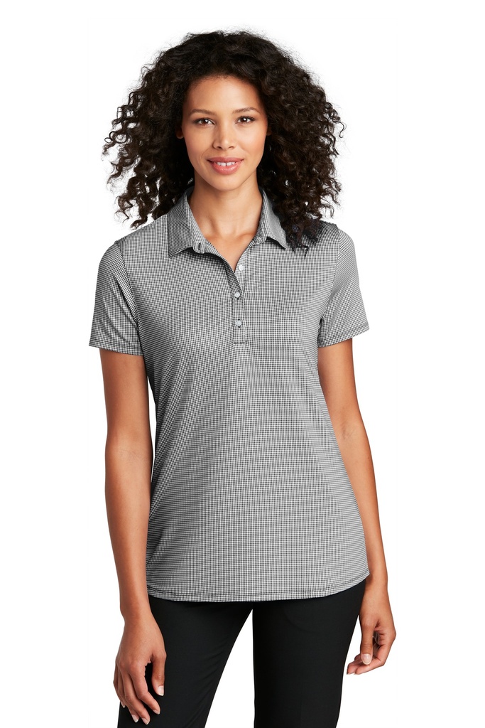 Port Authority Ladies Gingham Polo LK646