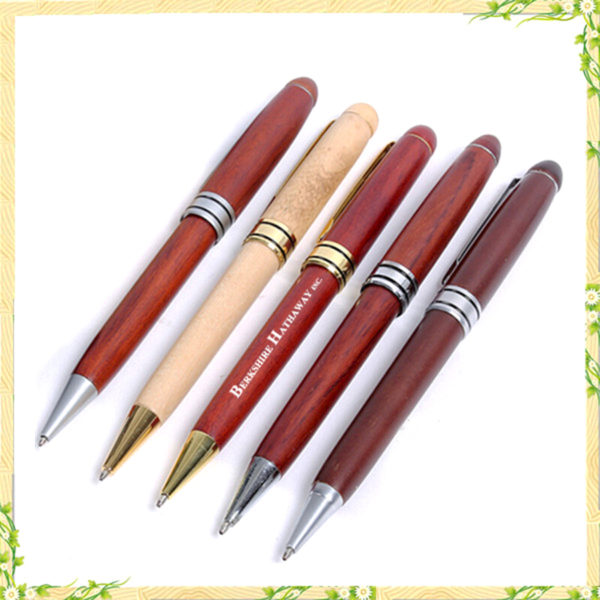 Carved Wood Luxury Premium Pen. WP4477