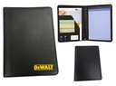 Author Premium Padfolio w/ 3 Ring Binders - Leatherette. PWB5783